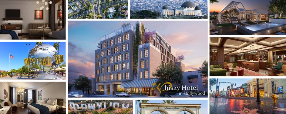 Video dự án whisky hotel gần đại lộ danh vọng hollywood IMM Group