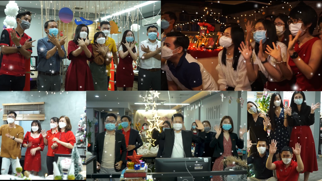 Video – Cuộc thi trang trí văn phòng IMM Group mùa Giáng sinh 2021