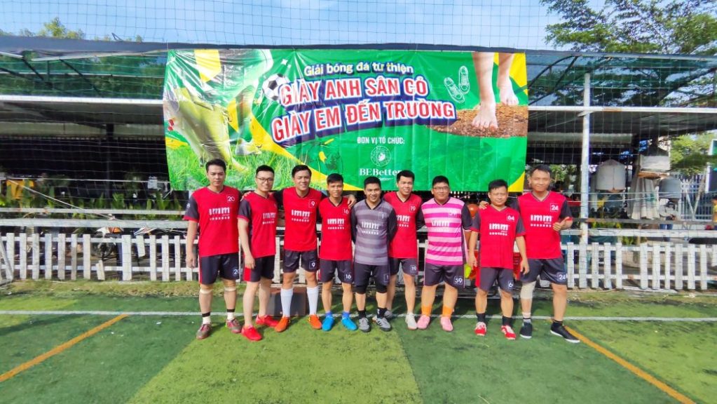 IMM Group tham dự giải bóng đá “Giày anh sân cỏ – Giày em đến trường” – Lần 2 | Tổ chức bởi Be Better Foundation