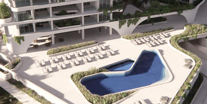 Thiết kế mô phỏng sau khi hoàn thành dự án Pafilia Plaza