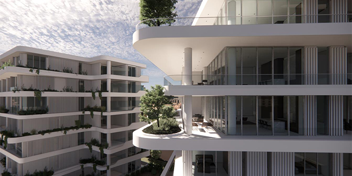 Thiết kế mô phỏng sau khi hoàn thành dự án Pafilia Plaza