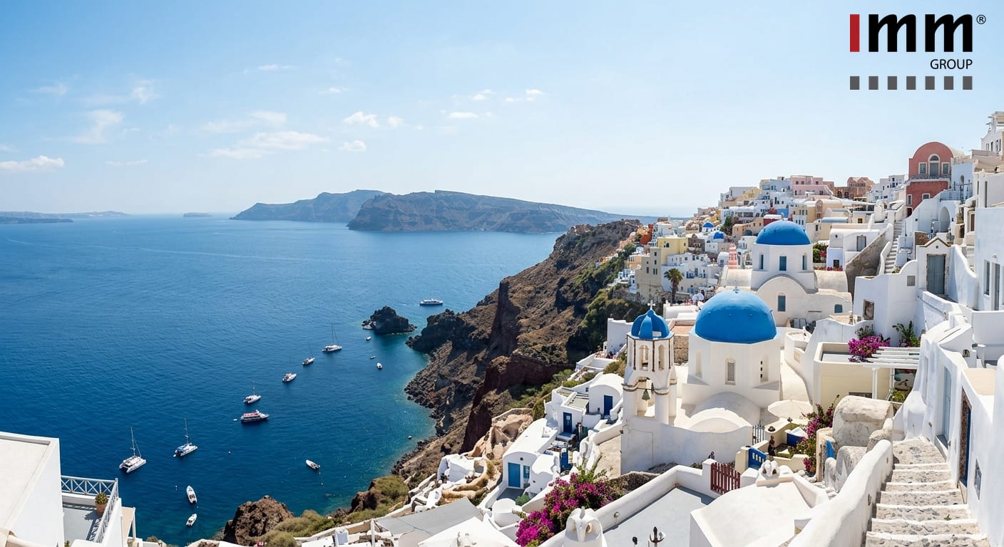 Santorini - khu nghỉ mát mùa hè nổi tiếng ở Hy Lạp