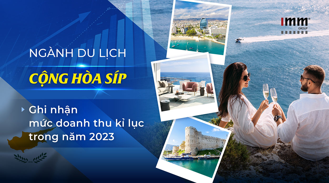 Ngành du lịch Cộng Hoà Síp ghi nhận mức doanh thu kỷ lục trong năm 2023