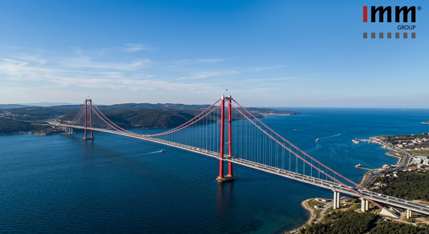 The 1915 Canakkale Bridge, a source of national pride for Turkey