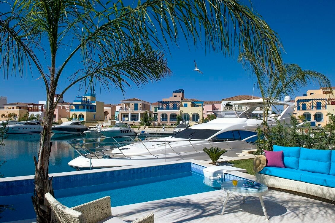 Villa at Limassol Marina, Cyprus – view 2