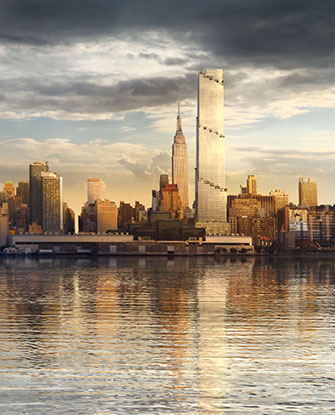 Định cư Mỹ EB5, Tòa nhà văn phòng 66 tầng The Spiral tại trung tâm thành phố New York 