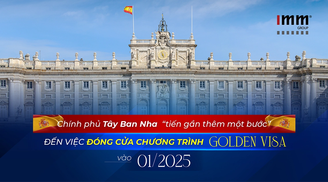 Chính phủ Tây Ban Nha “tiến gần thêm một bước” đến việc đóng cửa chương trình Golden Visa vào 01/2025