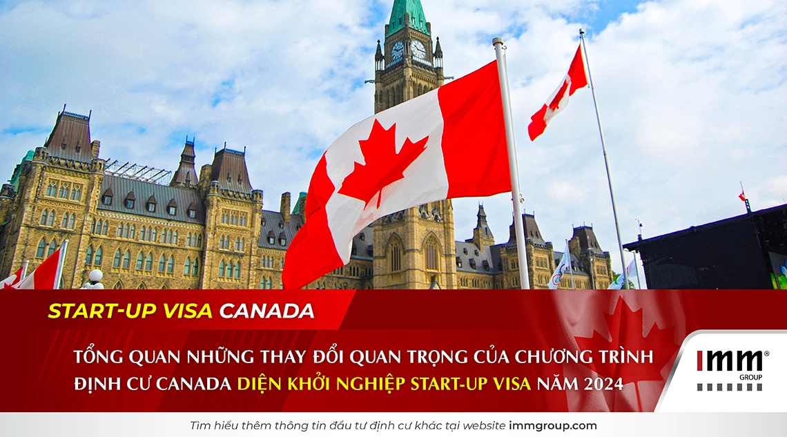 Tổng quan những thay đổi quan trọng của chương trình định cư Canada diện khởi nghiệp Start-up Visa năm 2024