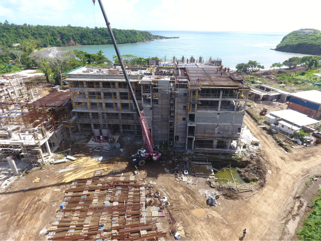 Tiến độ của resort InterContinental Grenada trong năm 2024