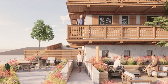 Hình mô phỏng dự án Aspen Mountain