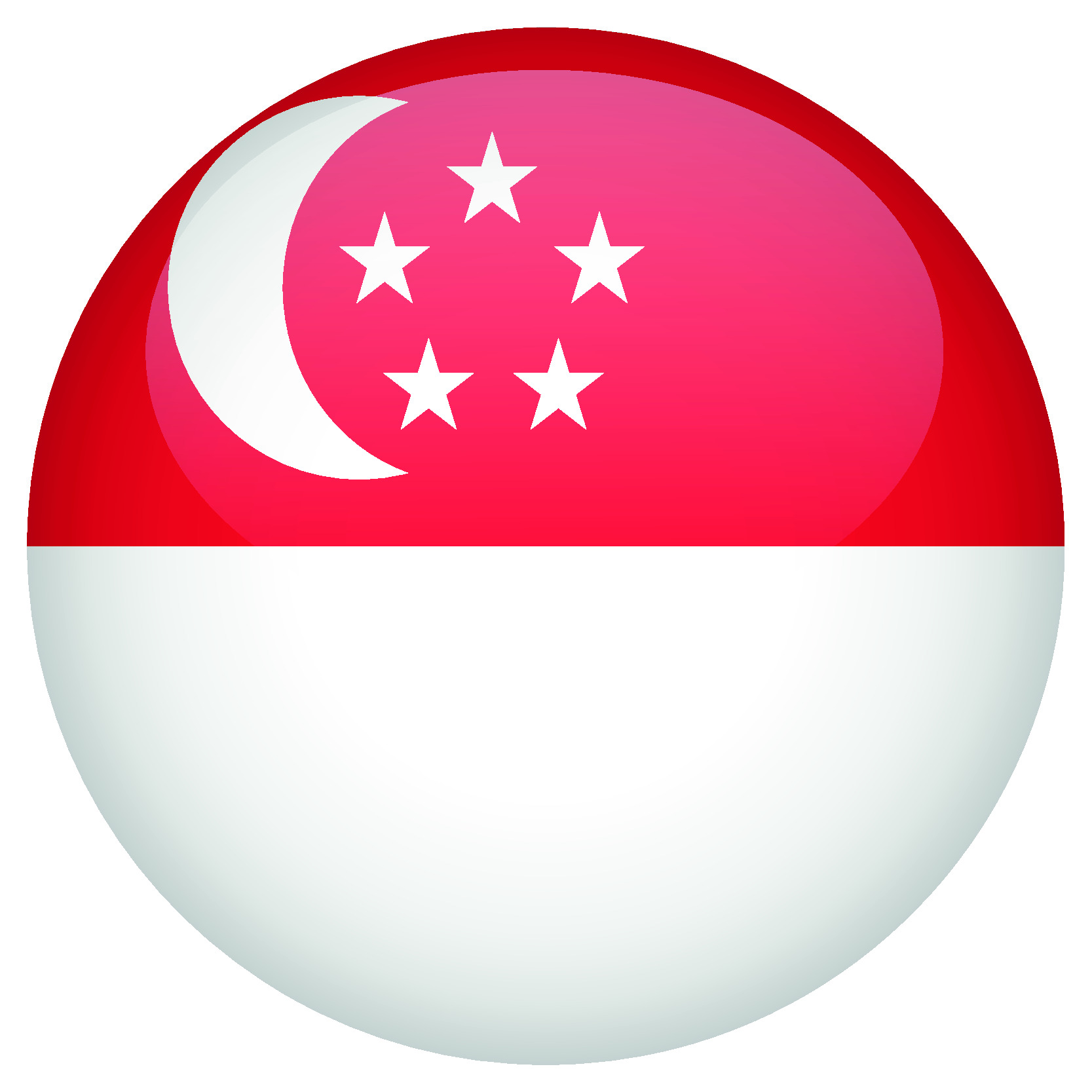 Singapore flag button