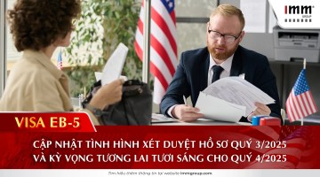 Visa EB-5: Cập nhật tình hình xét duyệt hồ sơ Quý 3/2025 và kỳ vọng tương lai tươi sáng cho Quý 4/2025