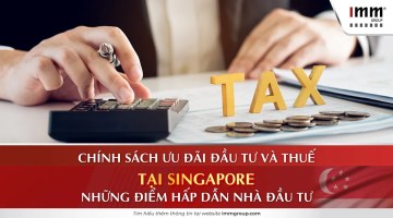 Chính sách ưu đãi đầu tư và thuế tại Singapore: Những điểm hấp dẫn nhà đầu tư