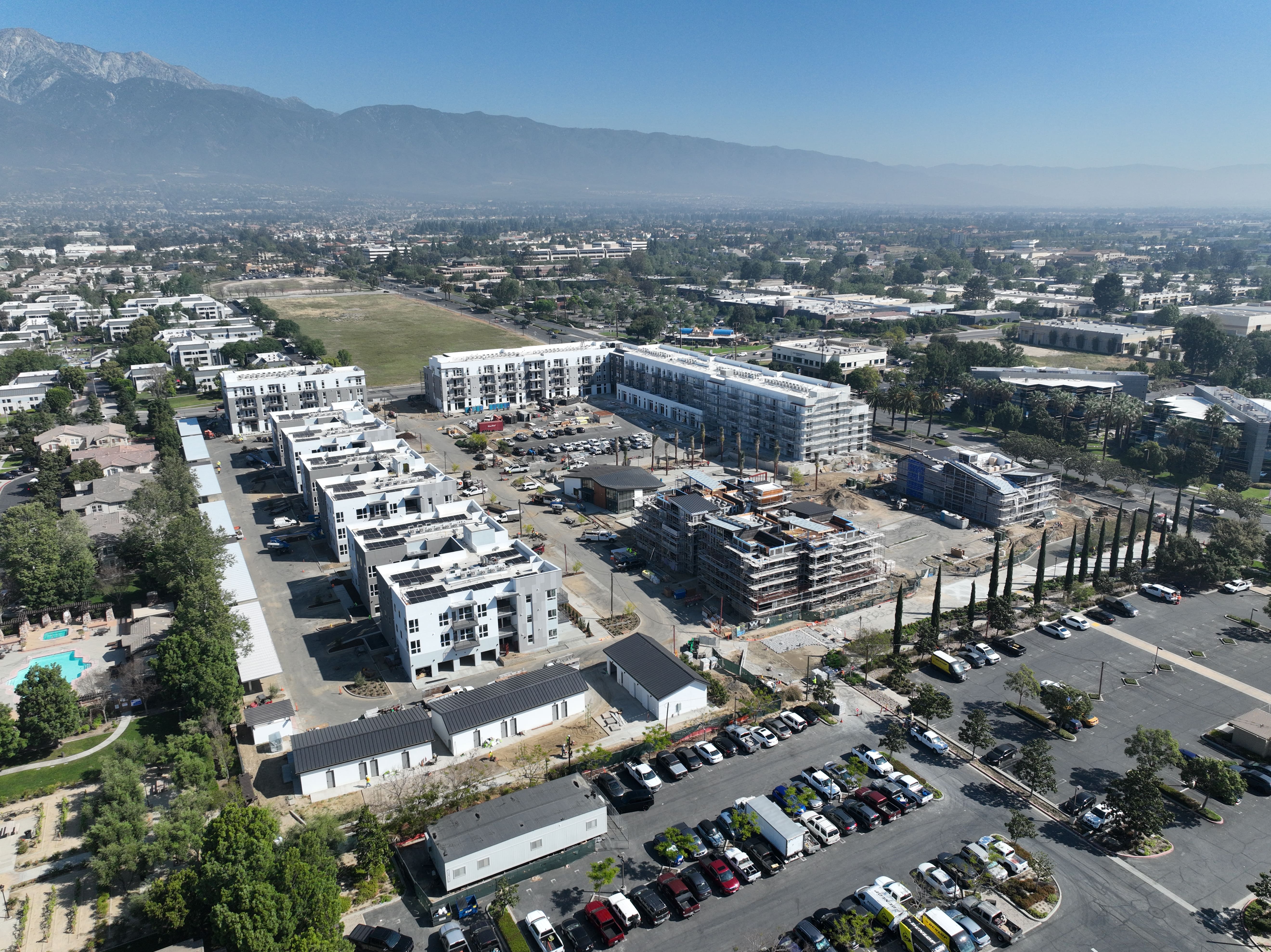Haven Residences EB-5 project in Rancho Cucamonga, California — southwest view
