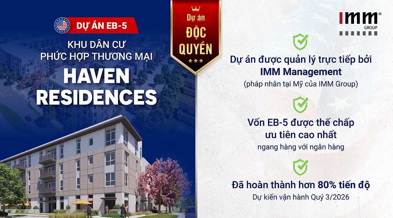 Dự án khu dân cư phức hợp thương mại Haven Residences