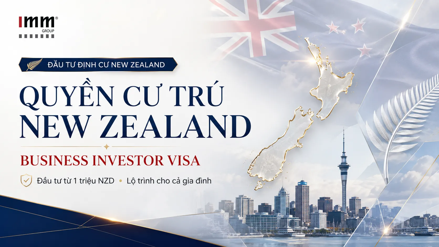 Quyền cư trú New ZealandBusiness Investor Visa