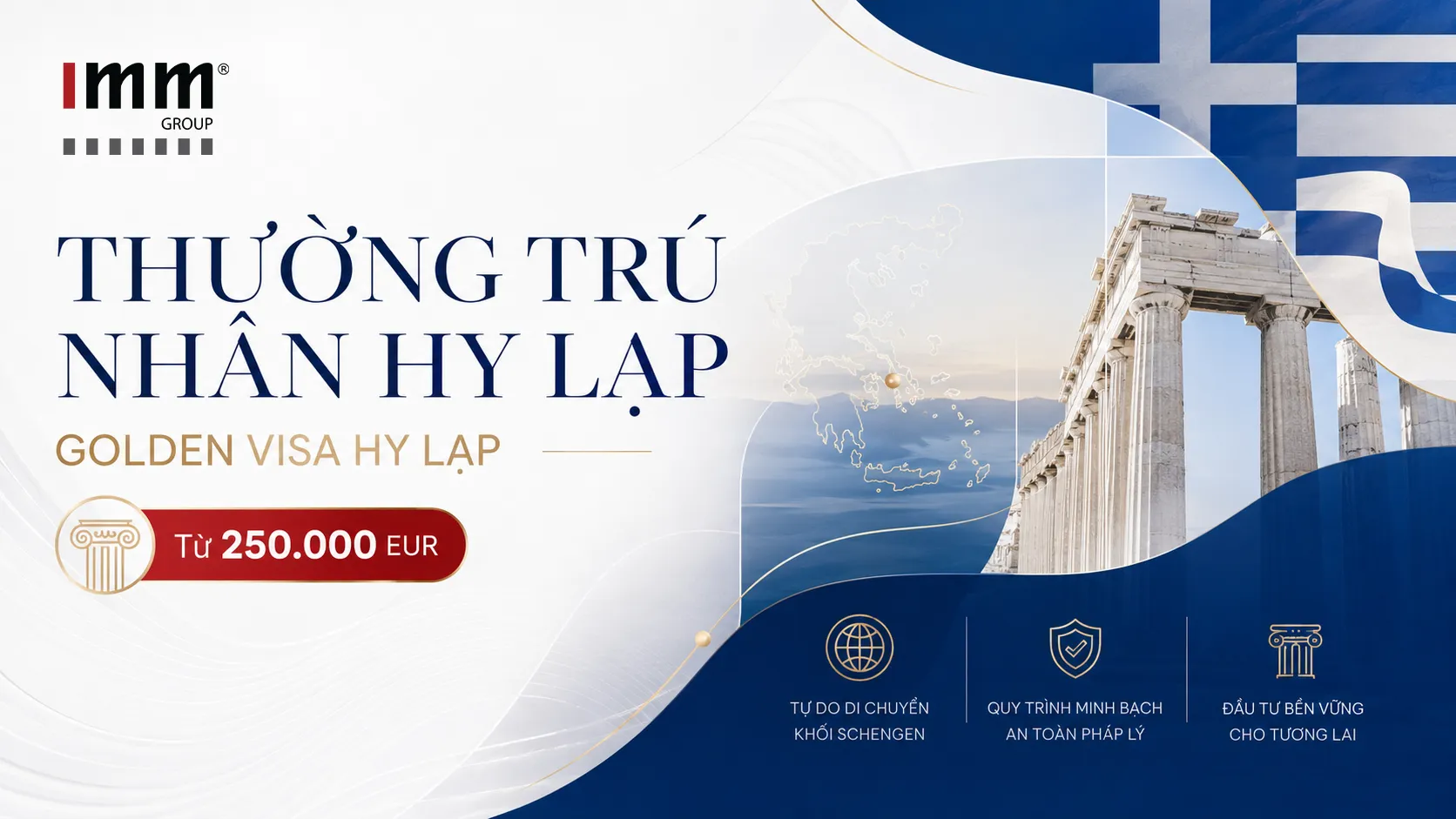 THƯỜNG TRÚ NHÂN HY LẠP (GOLDEN VISA HY LẠP)