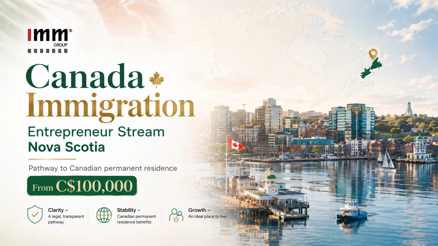 Nova Scotia Entrepreneur Stream:Business Immigration to Canada