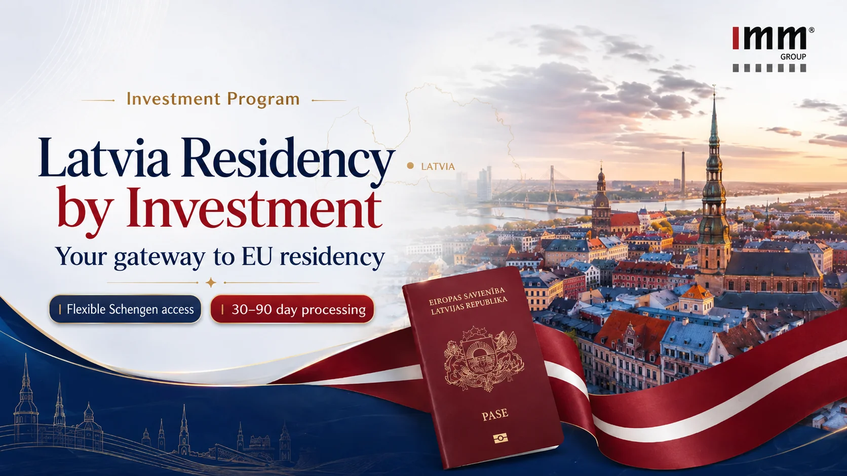 Latvia Golden Visa: Residency by Investment