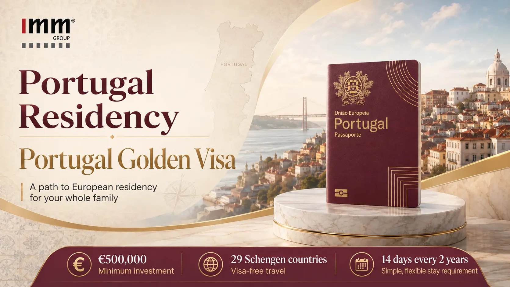 Portugal Golden Visa: Residency by Investment