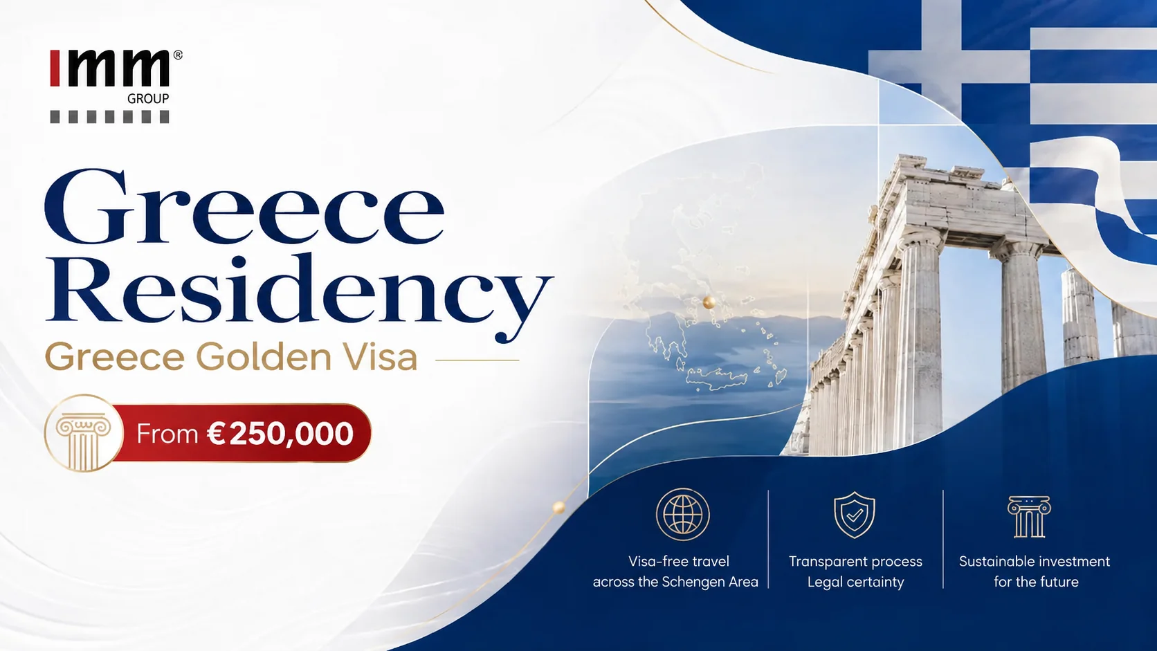 Greece Golden Visa(Residence by Investment)