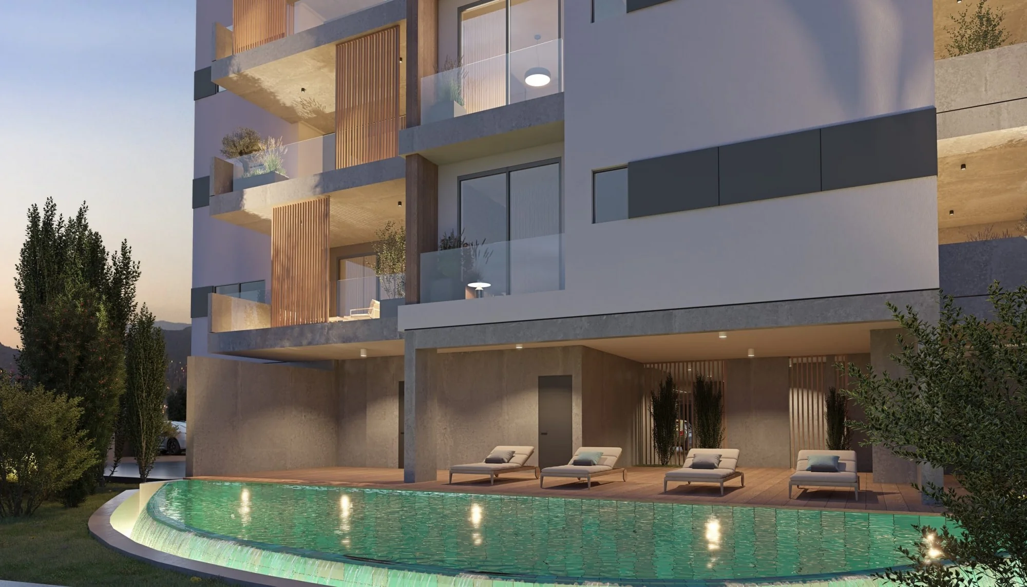 Aktea Residences 4 apartments in Limassol, Cyprus